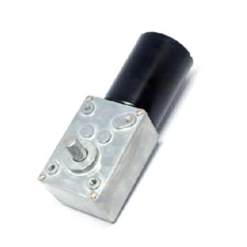 DC 6-24V Worm Gear Reducer BL DC Motor con función de autobloqueo